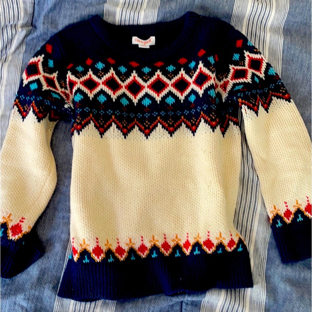 Boy’s 5T sweater; Cat & Jack